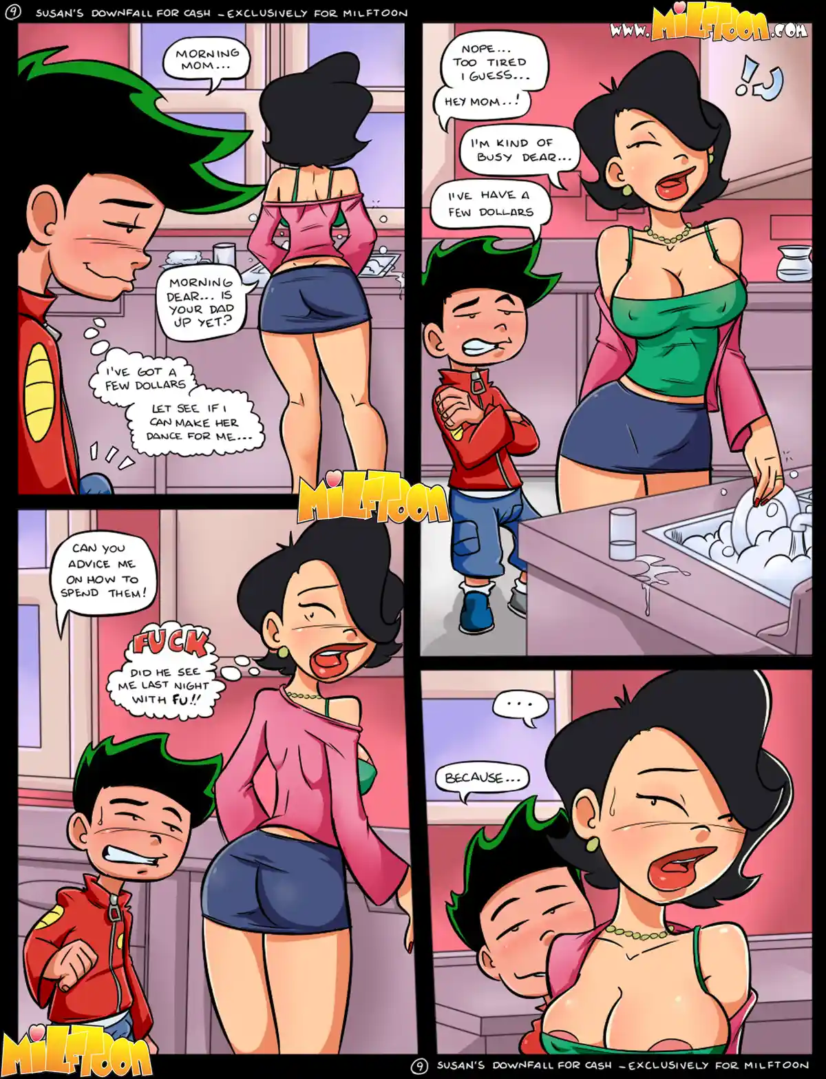 Susan's Downfall For Cash (American Dragon Jake Long) [MILFToon] - NovelCrow